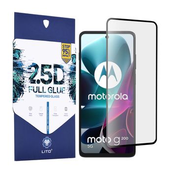 Folie protectie Motorola Moto G200 5G – Black DuxDucis imagine noua 2022