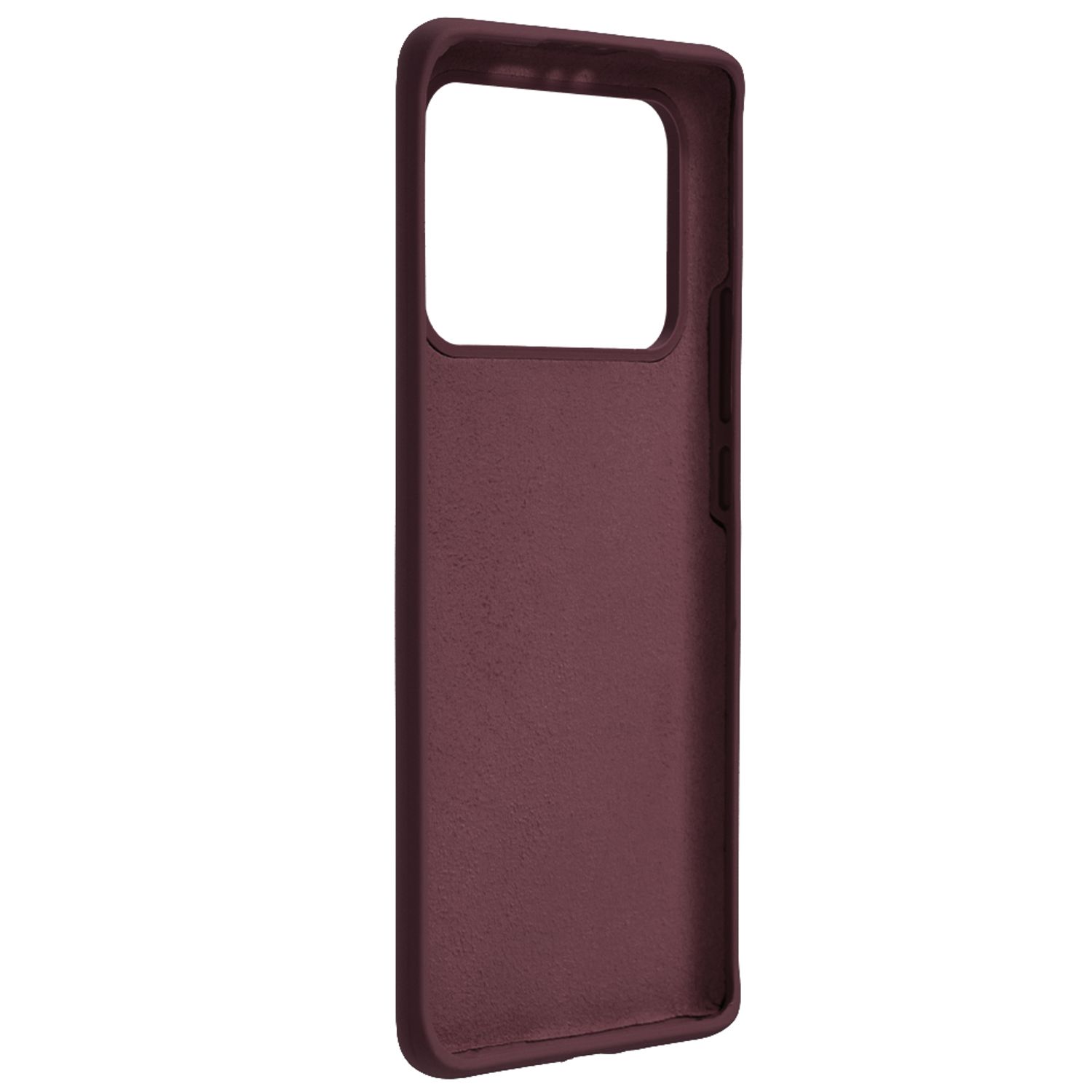 Husa premium Techsuit - Soft Edge Silicone - Xiaomi Mi 11 Ultra - Plum Violet fotografia produsului View 2 L