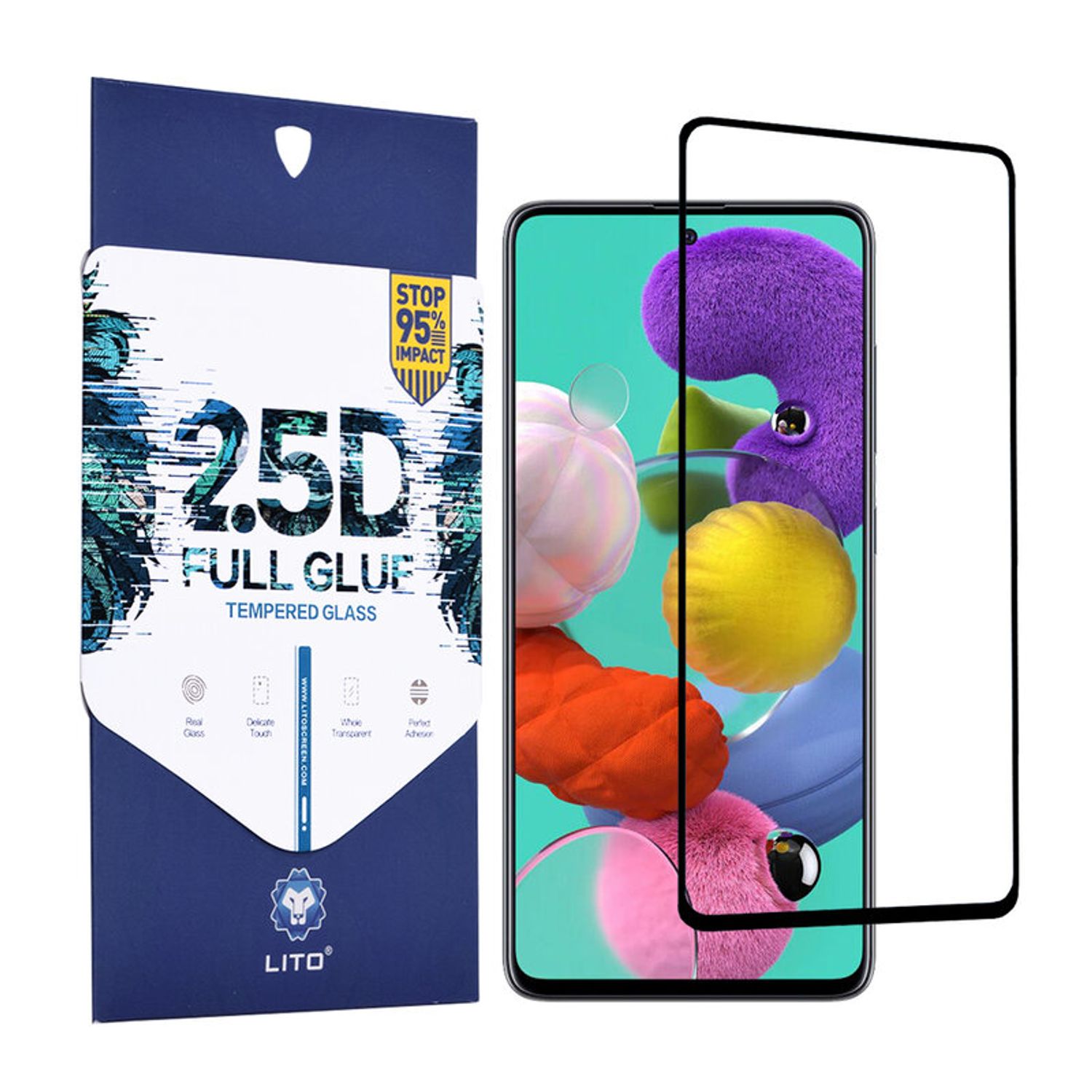 Folie protectie Xiaomi Mi 10T Lite 5G - Black fotografia produsului