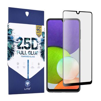 Folie protectie samsung galaxy a22 4g - black