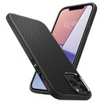 Husa premium Liquid Air compatibila cu iPhone 12 Pro Max, Negru fotografia produsului View 2 S