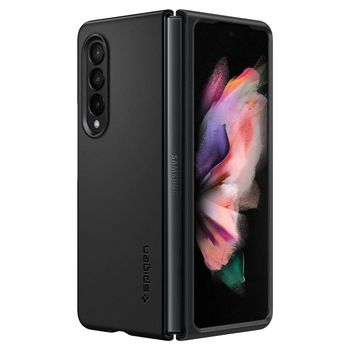 Husa premium thin fit compatibila cu samsung galaxy z fold 3, negru