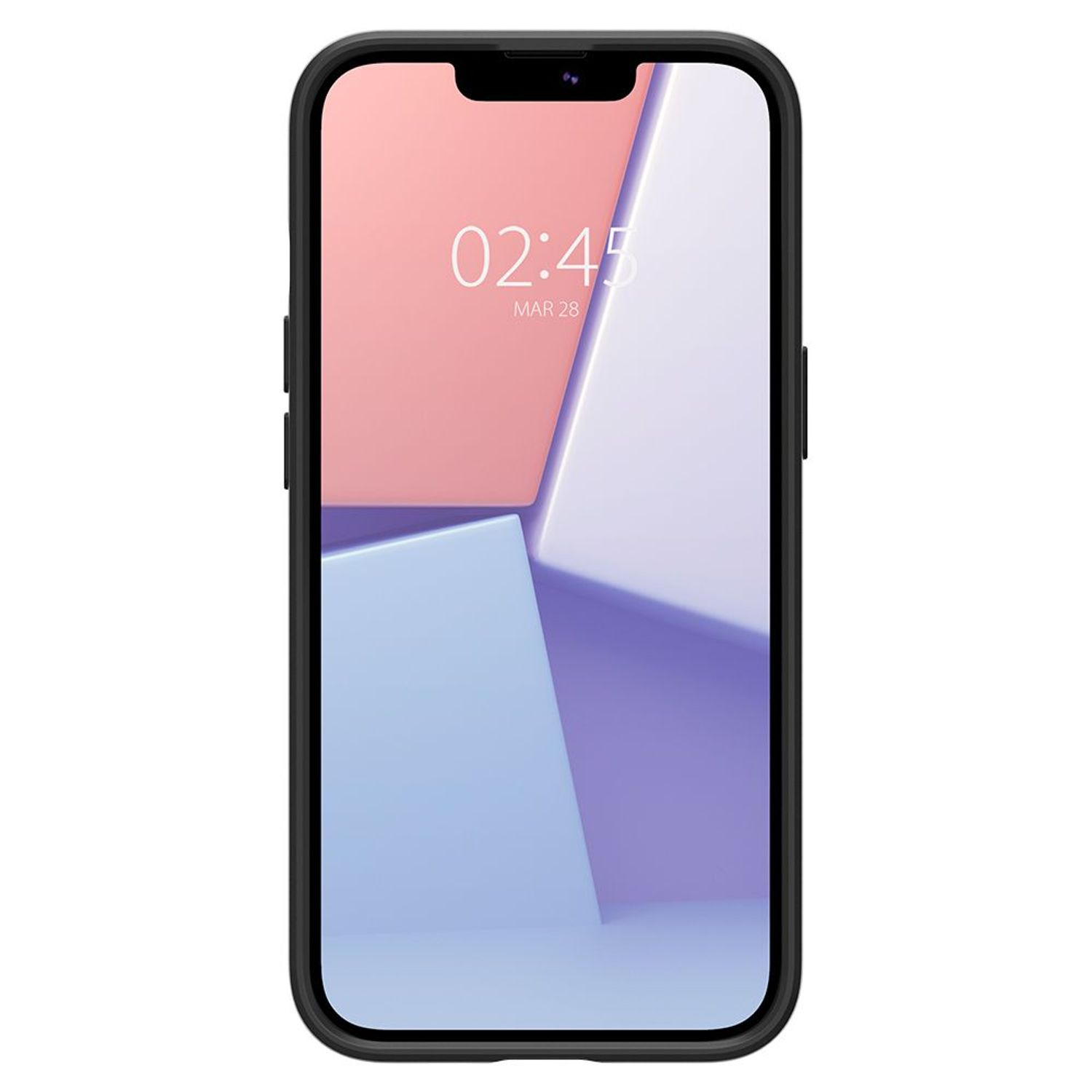 Husa premium Thin Fit compatibila cu iPhone 13, Negru fotografia produsului View 3 L