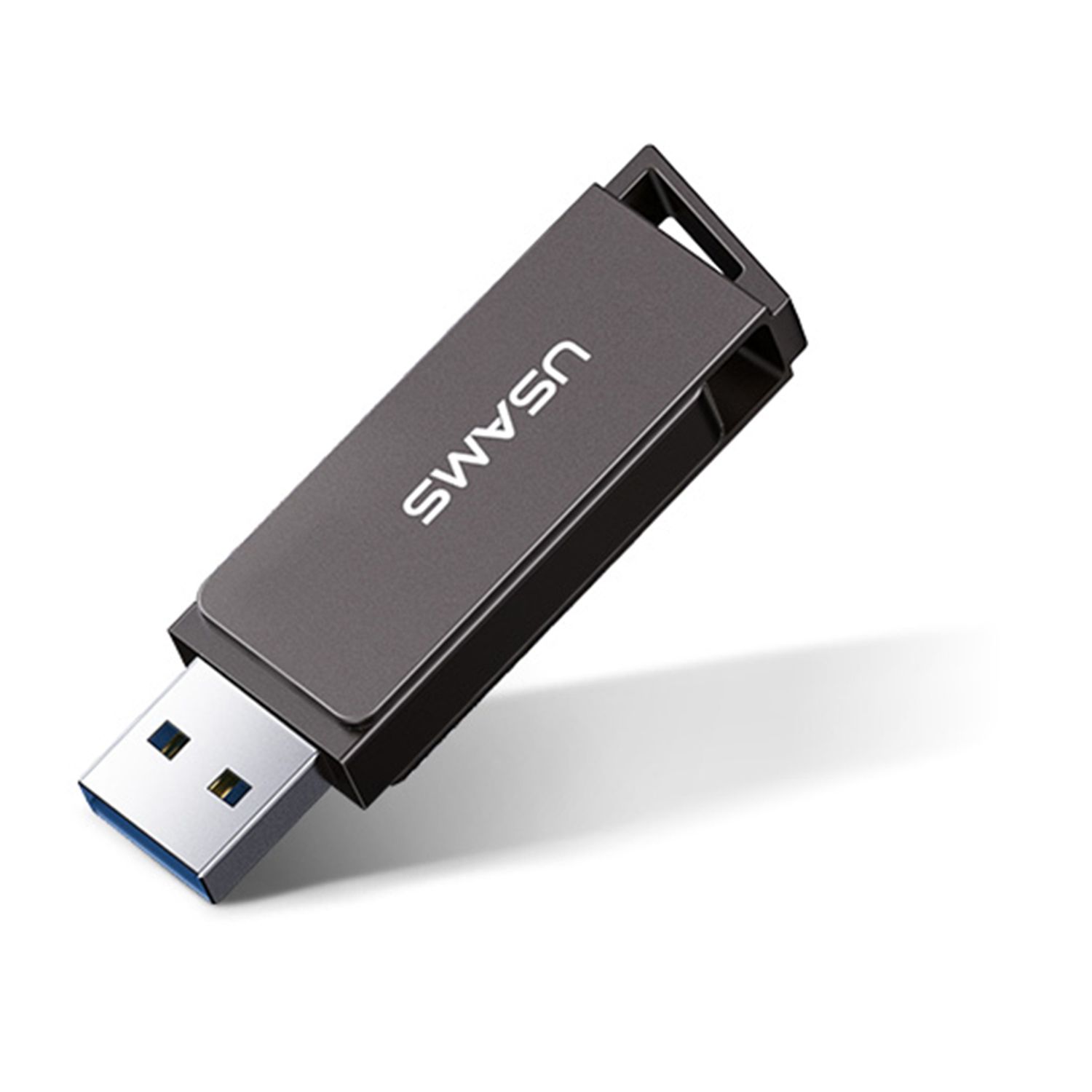 Stick de memorie USB 32 GB USAMS flash drive, negru, US-ZB195 fotografia produsului