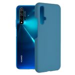Husa premium Techsuit - Soft Edge Silicone - Huawei Nova 5T / Honor 20 - Denim Blue fotografia produsului