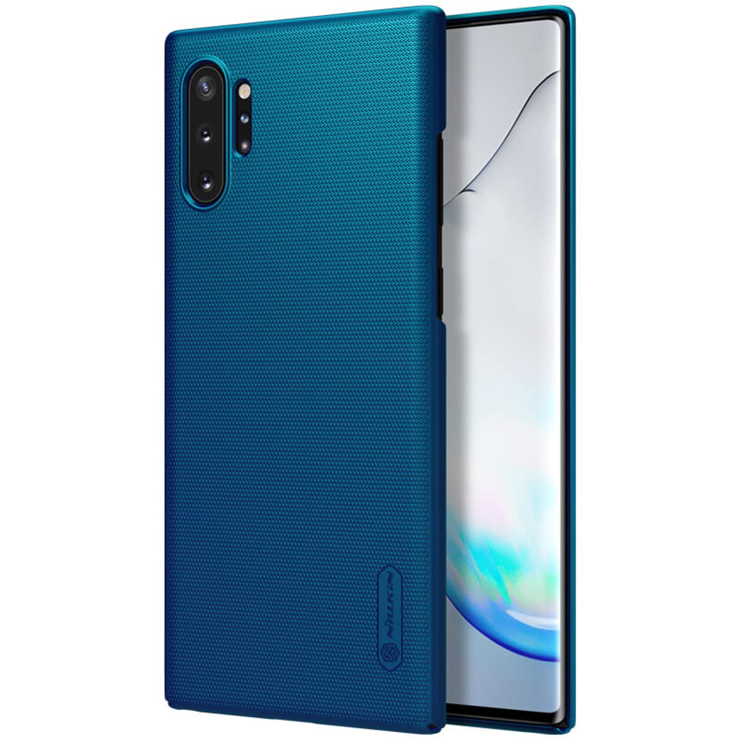 Husa Nillkin - Super Frosted Shield - Samsung Galaxy Note 10 Plus - Blue fotografia produsului View 2 L