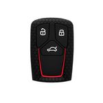 Husa din silicon pentru cheie auto Techsuit - Audi A4 B9, RS5, TT (2008.02) fotografia produsului