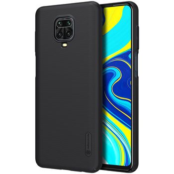 Husa nillkin - super frosted shield - xiaomi redmi note 9s / note 9 pro / note 9 pro max - black