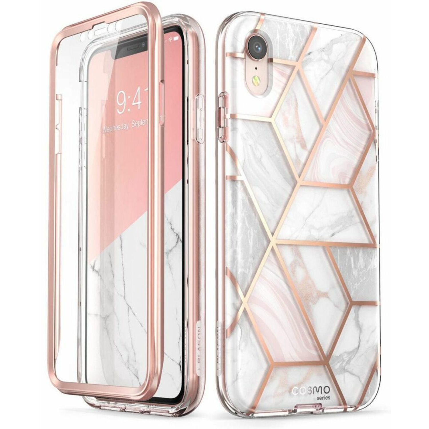 Husa premium i-Blason - Cosmo - iPhone XR - Marble fotografia produsului