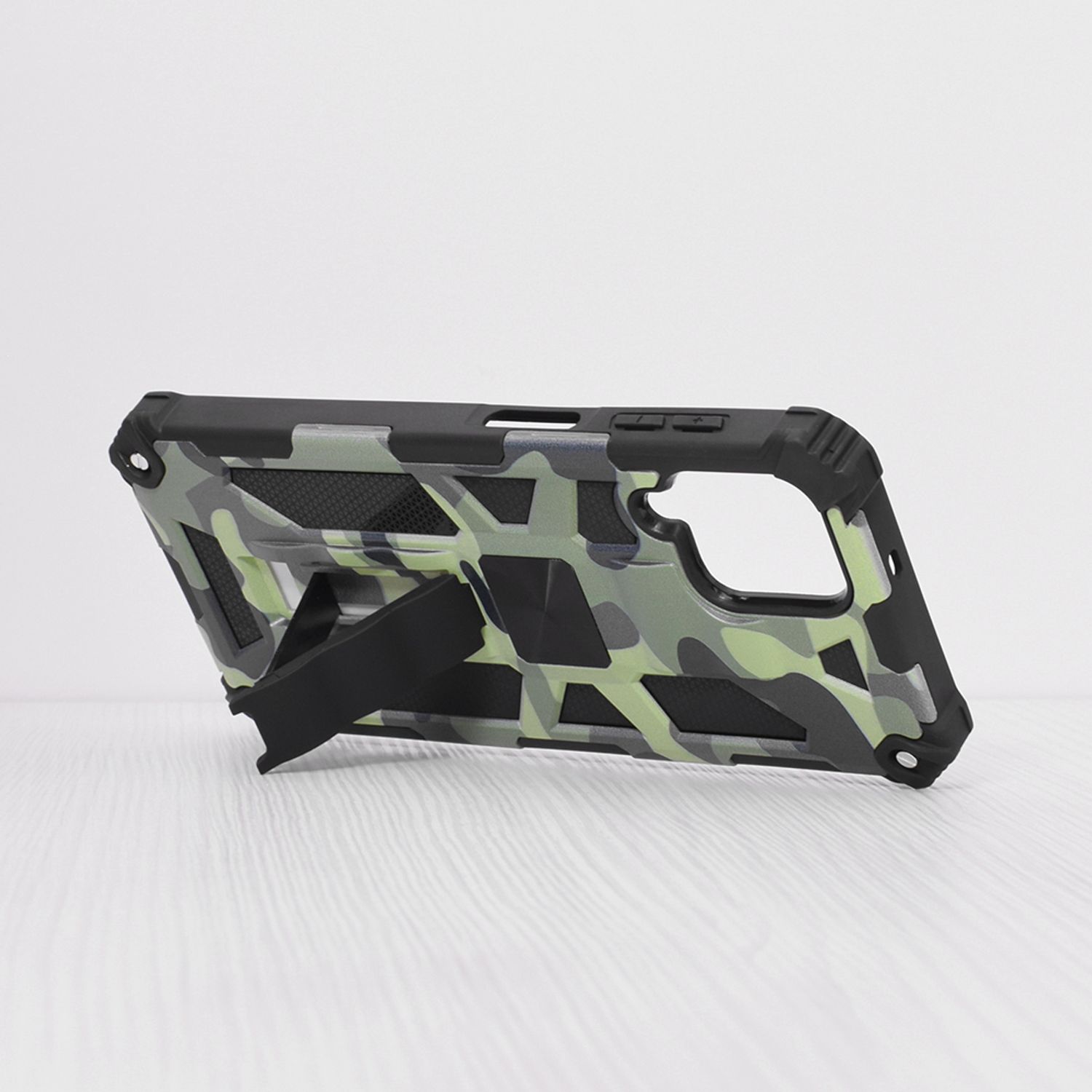 Husa antisoc Techsuit - Blazor Series - Samsung Galaxy A22 4G - Camo Lime fotografia produsului View 2 L