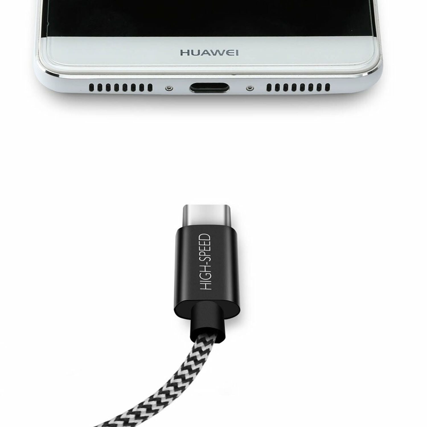 Cablu date/incarcare premium Dux Ducis - K-ONE Cable - Type-C - 3 m fotografia produsului View 3 L