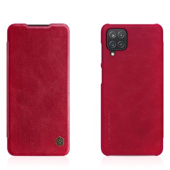 Husa nillkin - qin leather case - samsung galaxy a12 - red