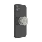 Accesoriu Popsockets pentru dispozitive mobile - PopGrip - Clear Glitter Silver fotografia produsului View 2 S