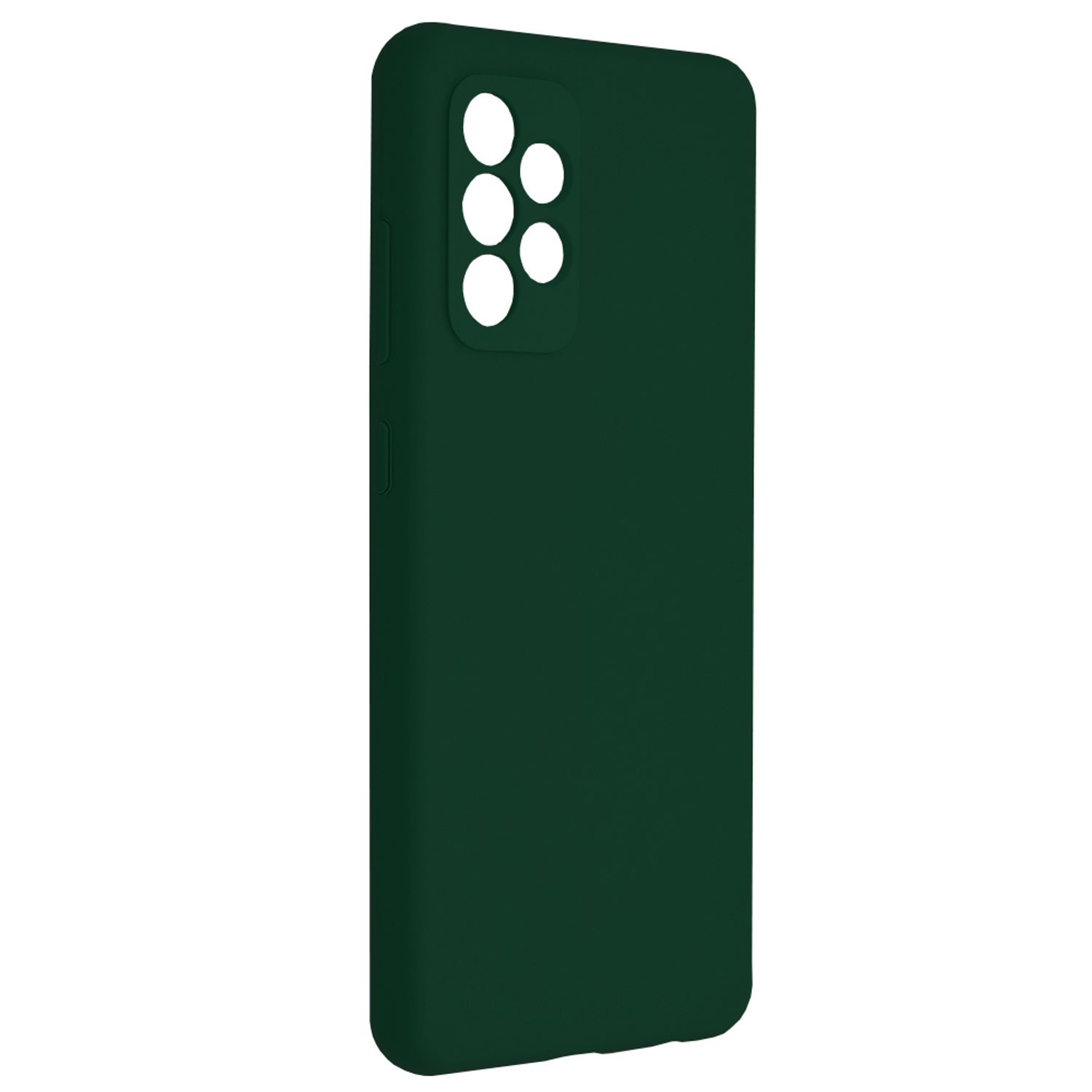 Husa premium Techsuit - Soft Edge Silicone - Samsung Galaxy A52 5G - Dark Green fotografia produsului View 2 L