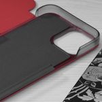 Husa tip carte Techsuit - eFold Series - iPhone 13 Mini - Red fotografia produsului View 3 S
