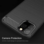 Husa Techsuit - Carbon Silicone - iPhone 11 Pro Max - Black fotografia produsului View 2 S