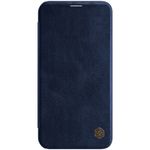 Husa Nillkin - Qin Leather Case - iPhone 12 / 12 Pro - Blue fotografia produsului View 3 S