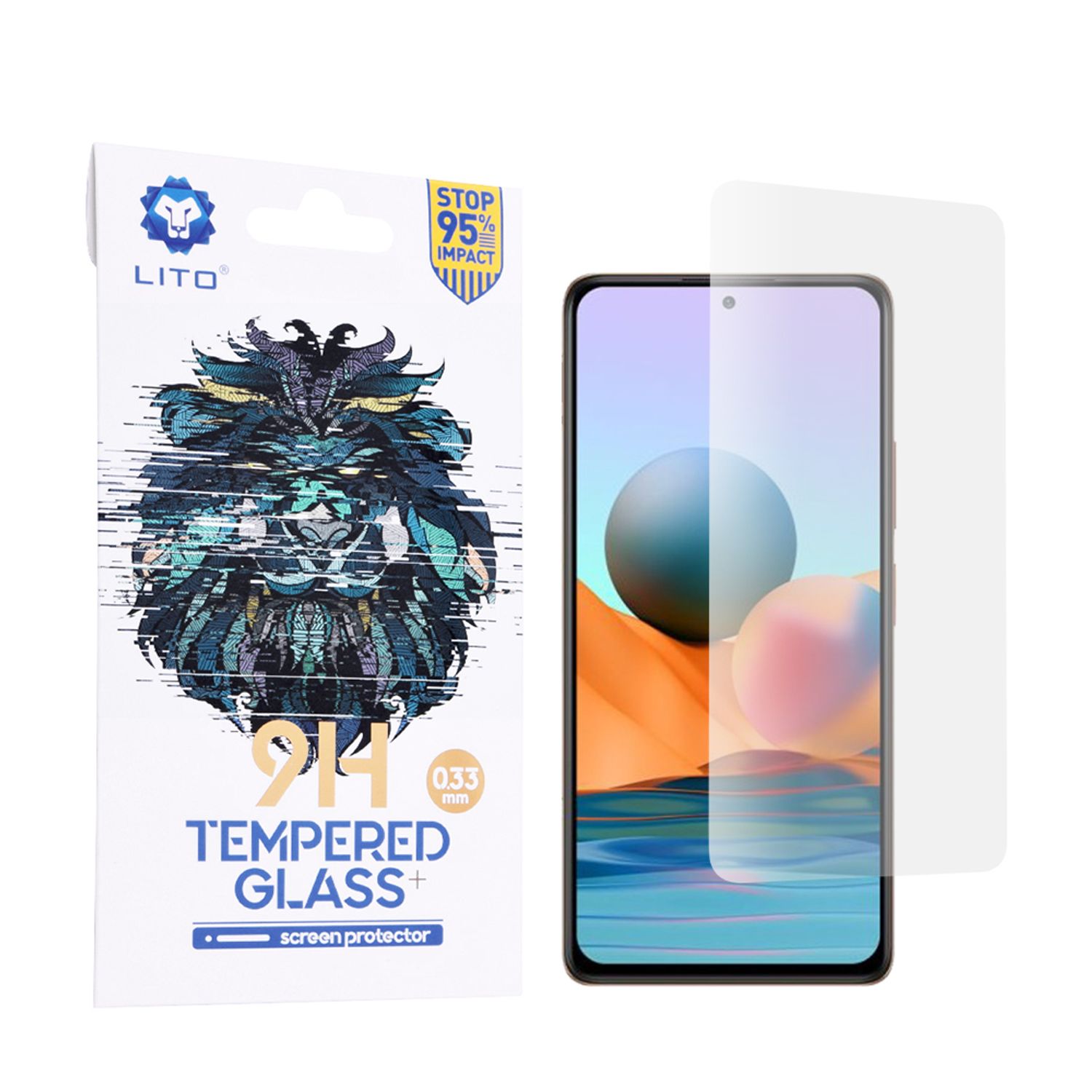 Folie protectie Xiaomi Redmi Note 10 Pro - Clear fotografia produsului