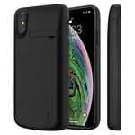 Husa cu acumulator Techsuit - iPhone XS Max - 6000 mAh - Black fotografia produsului View 3 S