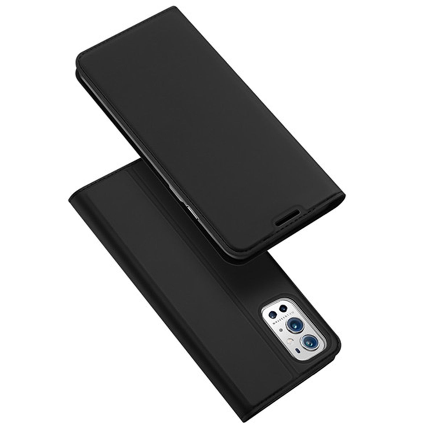 Husa tip carte Dux Ducis - Skin Pro - Oneplus 9 Pro - Black fotografia produsului