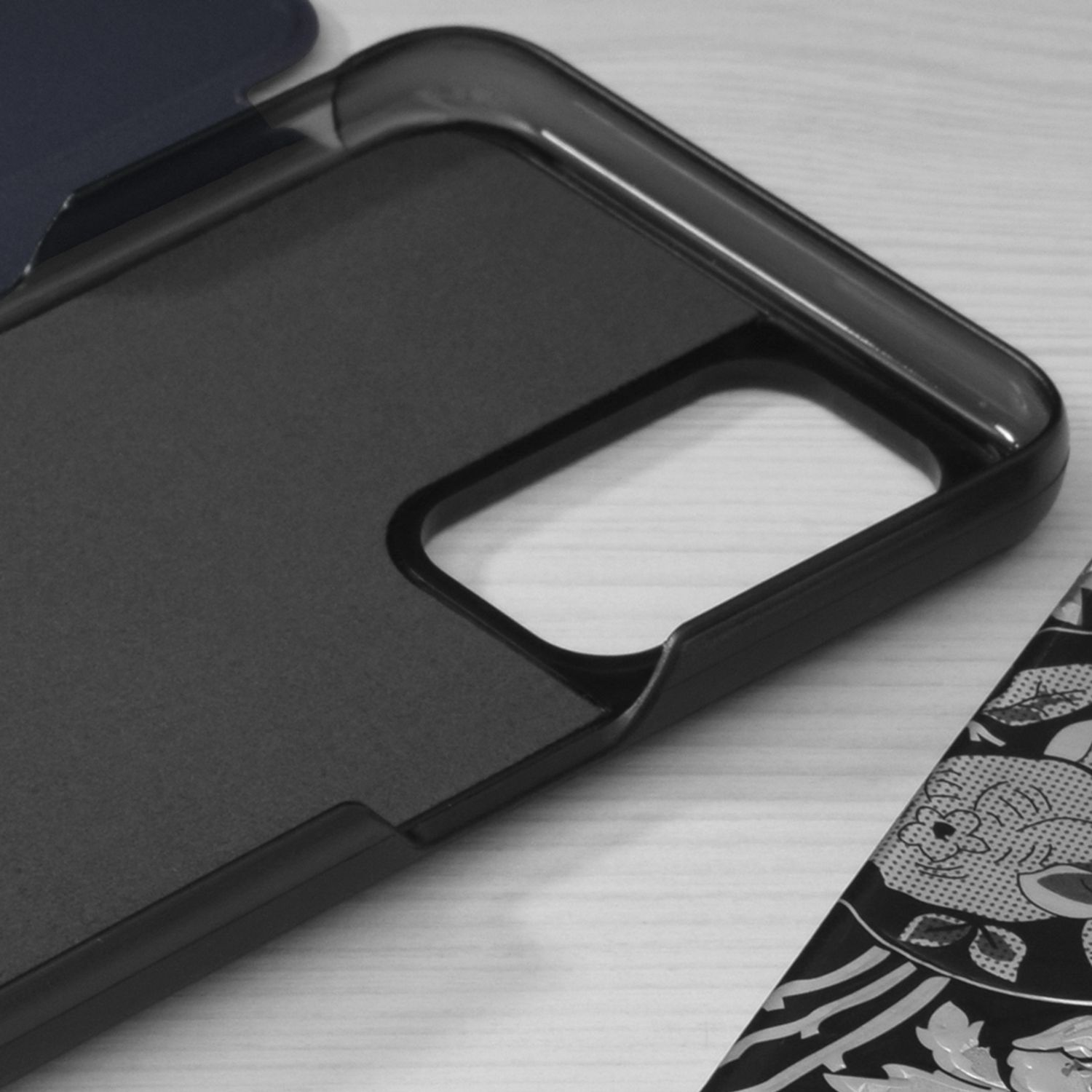 Husa tip carte Techsuit - eFold Series - Oneplus Nord N200 5G - Dark Blue fotografia produsului View 3 L