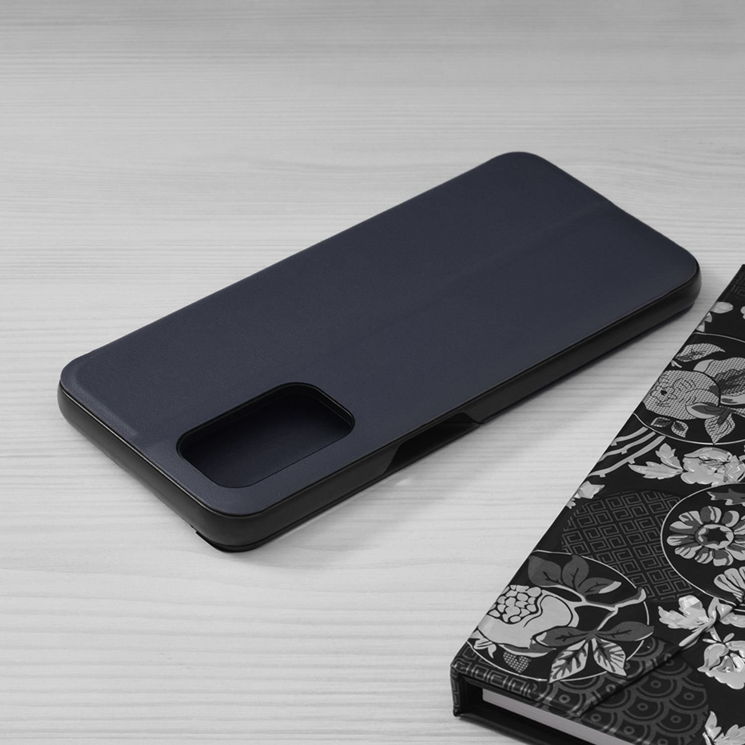 Husa tip carte Techsuit - eFold Series - Oneplus Nord N200 5G - Dark Blue fotografia produsului View 2 L