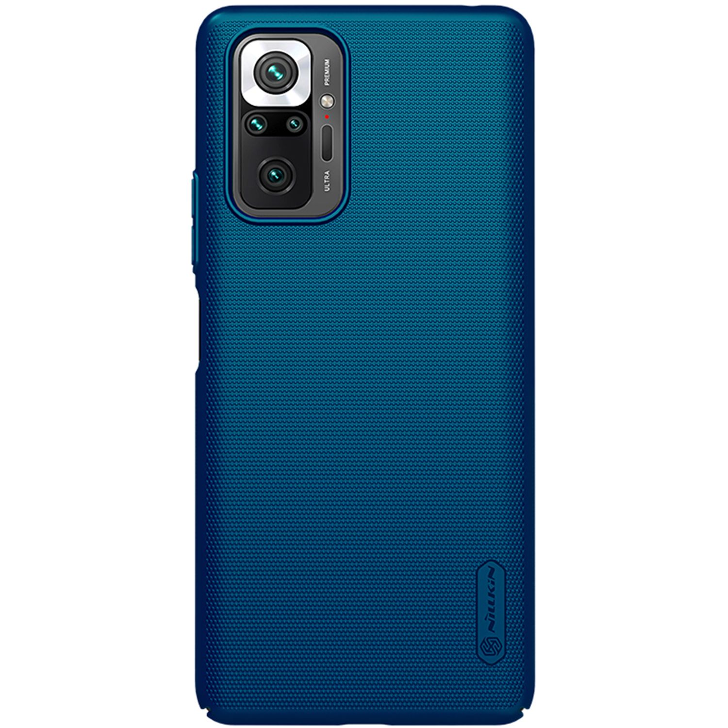 Husa Nillkin - Super Frosted Shield - Xiaomi Redmi Note 10 Pro / Note 10 Pro Max - Blue fotografia produsului View 2 L