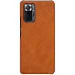Husa Nillkin - Qin Leather Case - Xiaomi Redmi Note 10 Pro - Brown fotografia produsului