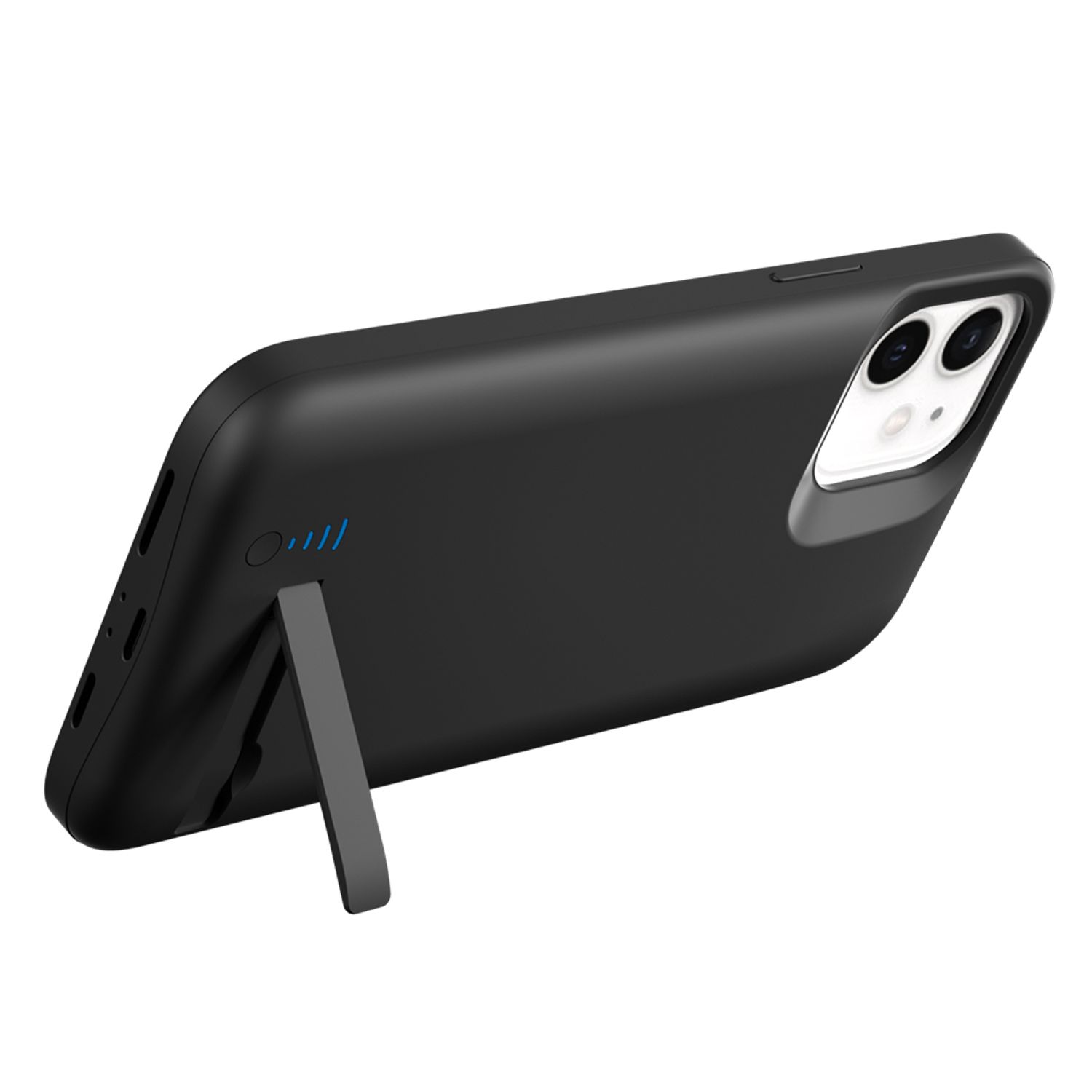 Husa cu acumulator Techsuit - iPhone 12 / 12 Pro - 5000 mAh - Black fotografia produsului View 3 L
