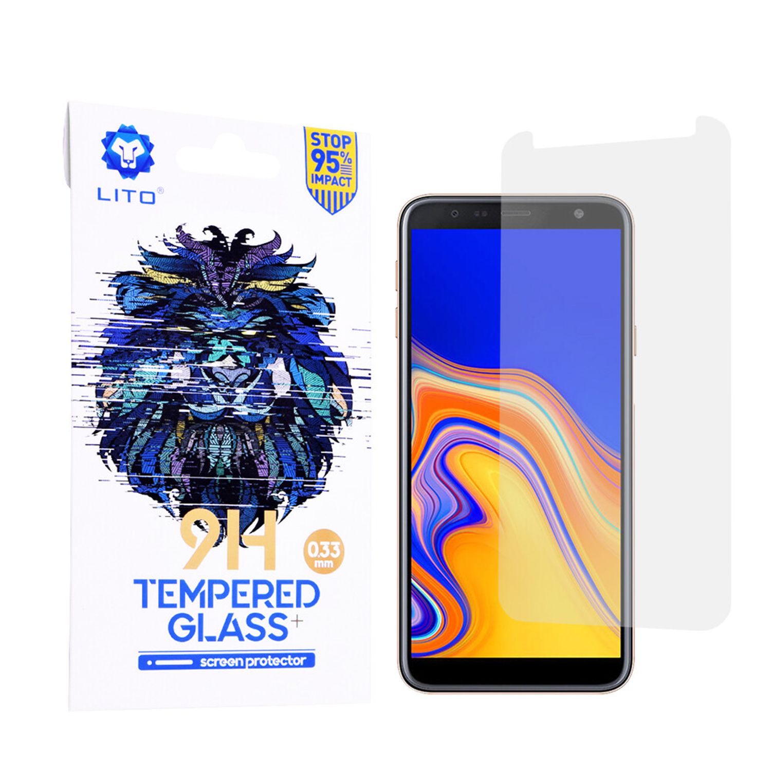 Folie protectie Samsung Galaxy J4 Plus / J6 Plus - Clear fotografia produsului
