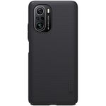 Husa Nillkin - Super Frosted Shield - Xiaomi Poco F3 - Black fotografia produsului View 2 S