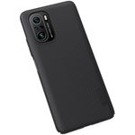 Husa Nillkin - Super Frosted Shield - Xiaomi Poco F3 - Black fotografia produsului View 3 S