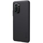 Husa Nillkin - Super Frosted Shield - Xiaomi Poco F3 - Black fotografia produsului