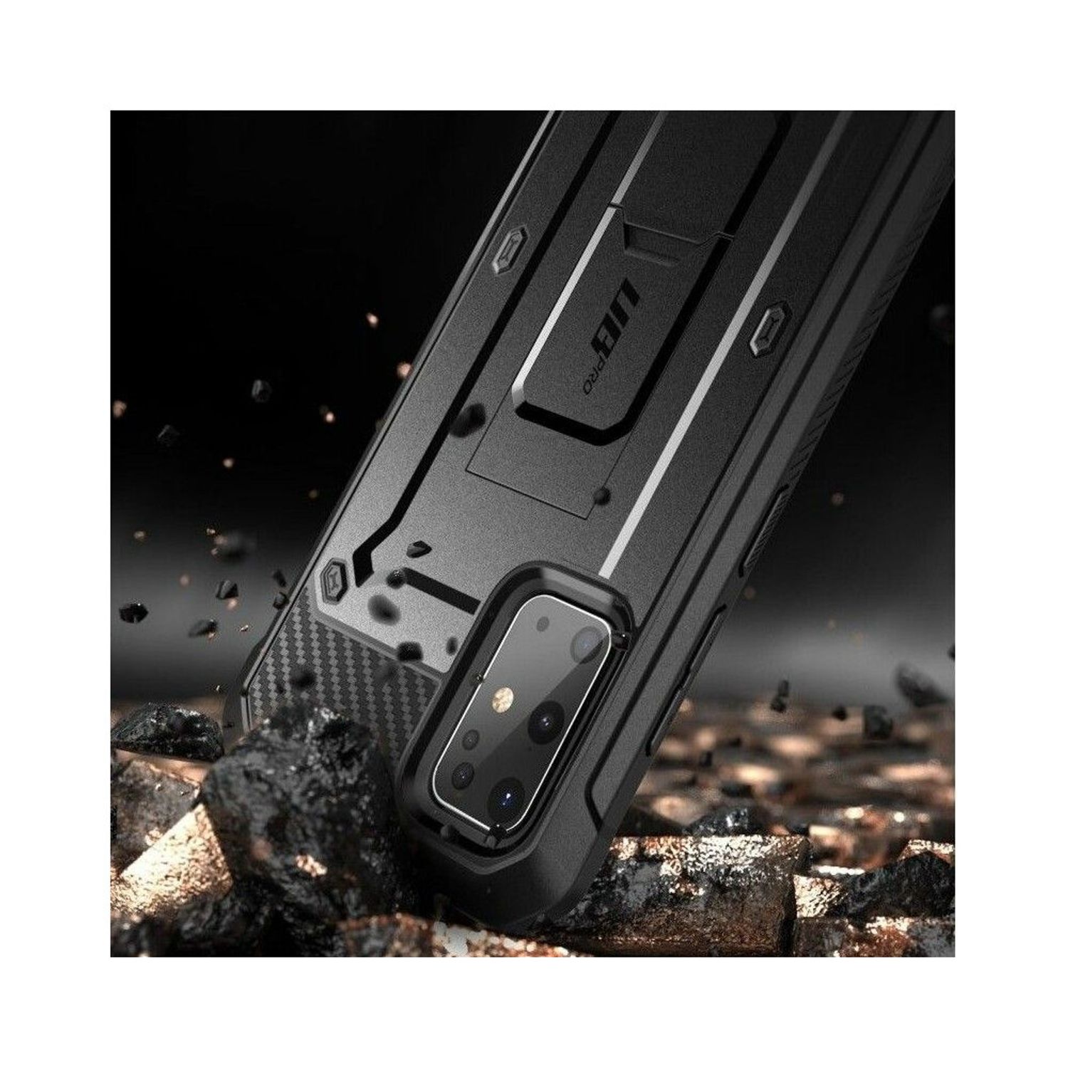 Husa premium Supcase - Unicorn Beetle Pro - Samsung Galaxy S20 Plus - Black fotografia produsului View 2 L
