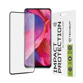 Folie sticla oppo a54 5g / a74 5g,full cover, full glue glass, black
