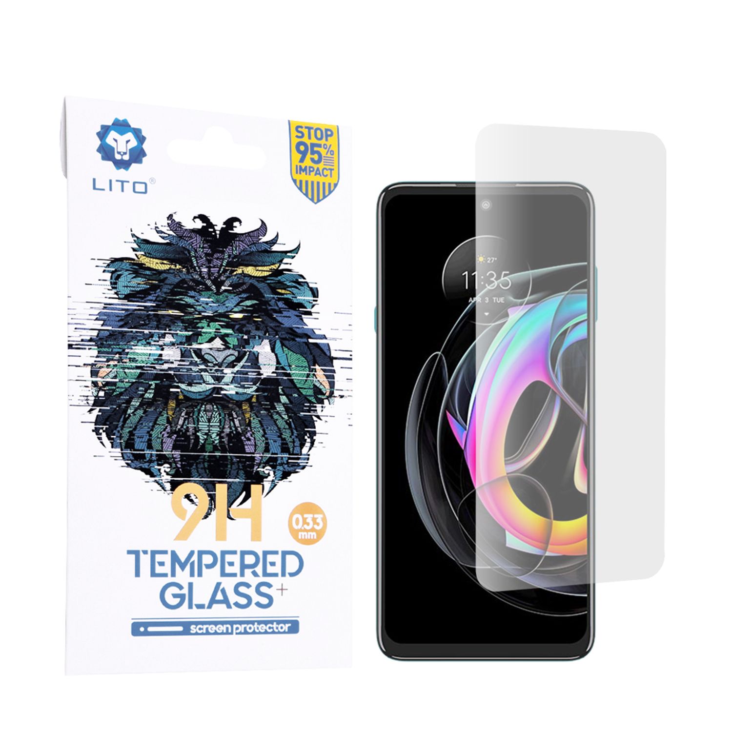 Folie protectie Motorola Moto Edge 20 Lite - Clear fotografia produsului