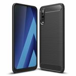 Husa Techsuit - Carbon Silicone - Samsung Galaxy A70 / A70s - Black fotografia produsului