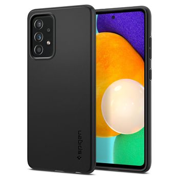 Husa premium thin fit compatibila cu samsung galaxy a52 5g, negru