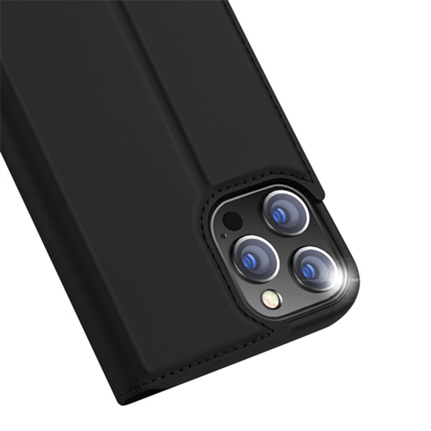 Husa tip carte Dux Ducis - Skin Pro - iPhone 13 Pro Max - Black fotografia produsului View 3 L