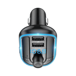 Modulator FM Bluetooth 2 x USB, MicroSD Yesido Y44, 3.1 A, negru fotografia produsului View 3 S