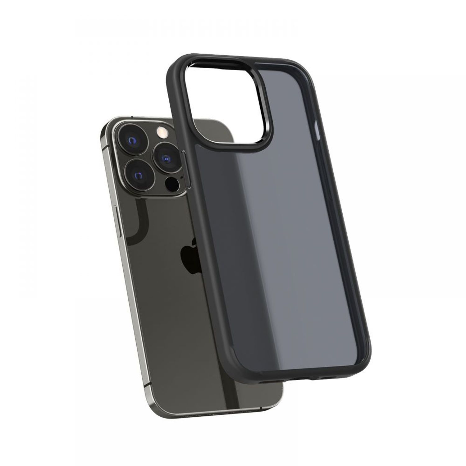 Husa premium Ultra Hybrid, Negru fotografia produsului View 2 L