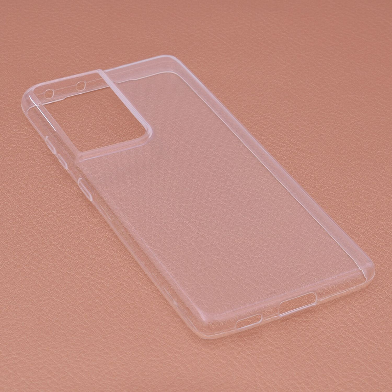 Husa transparenta din silicon Techsuit - Samsung Galaxy S21 ULTRA fotografia produsului View 2 L