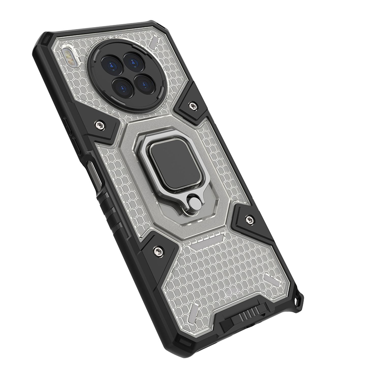 Husa Techsuit - Honeycomb Armor - Huawei Nova 8i - negru fotografia produsului View 3 L