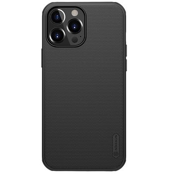 Husa nillkin - super frosted shield (husa magnetica) - iphone 13 pro - black