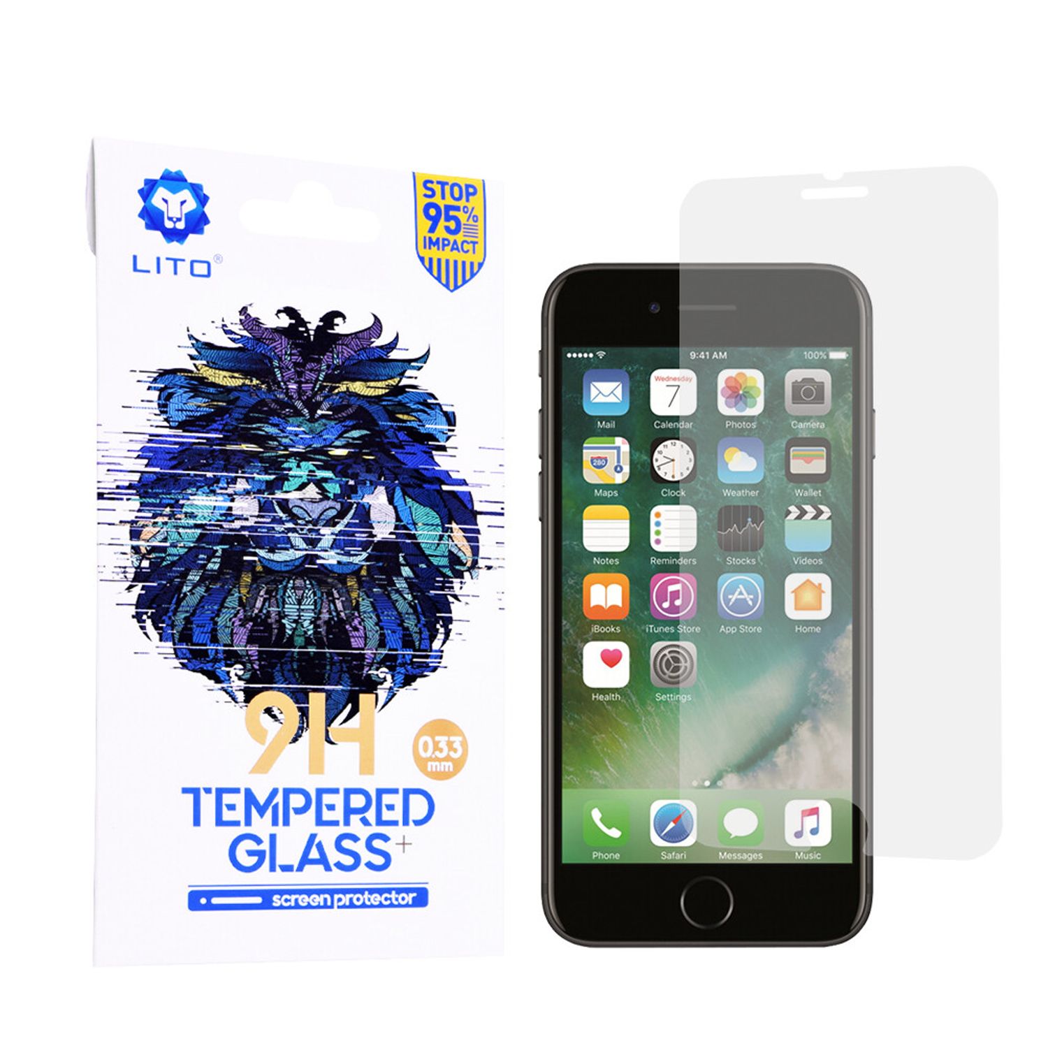 Folie protectie iPhone 6 / 6S / 7 / 8 - Clear fotografia produsului