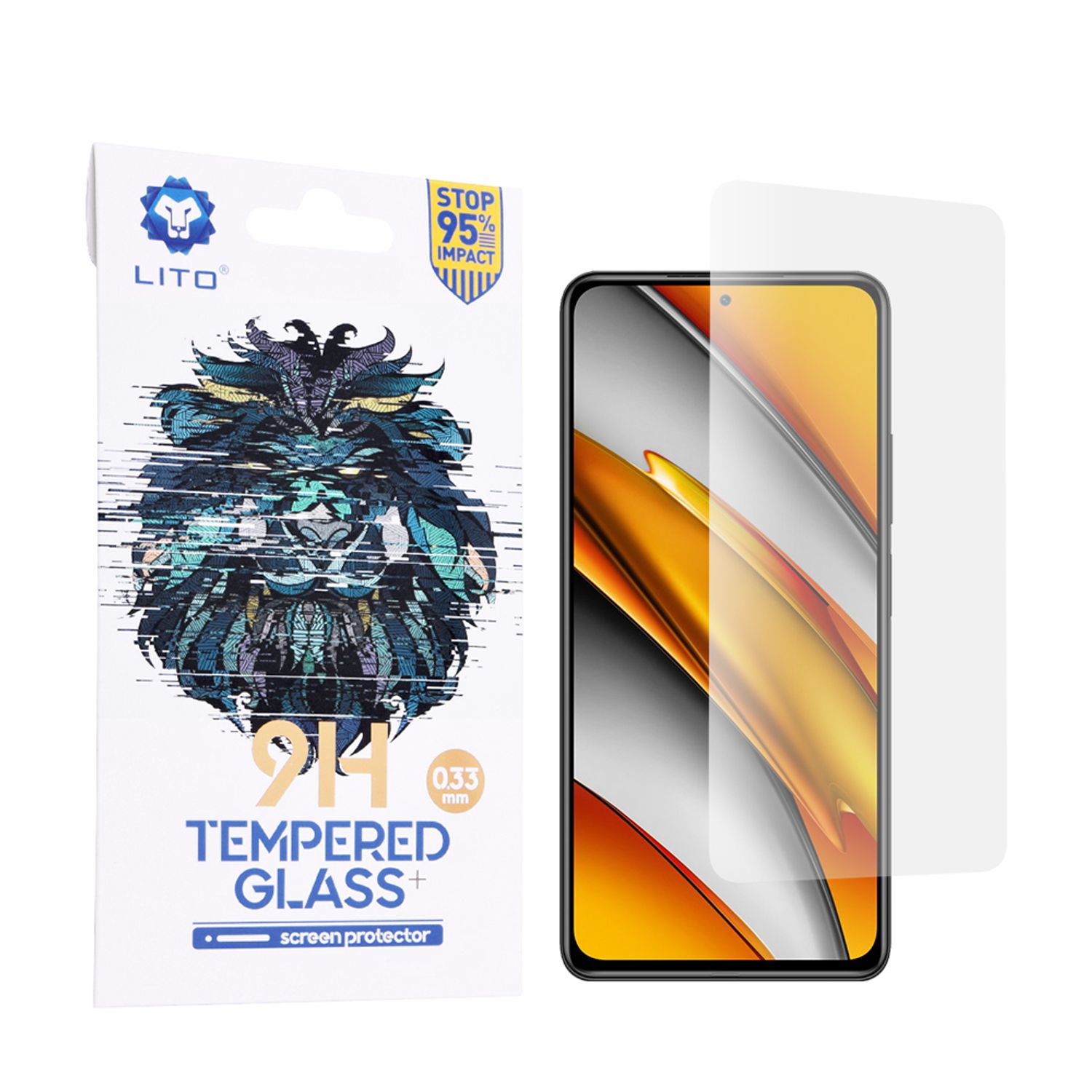 Folie protectie Xiaomi Poco F3 - Clear fotografia produsului