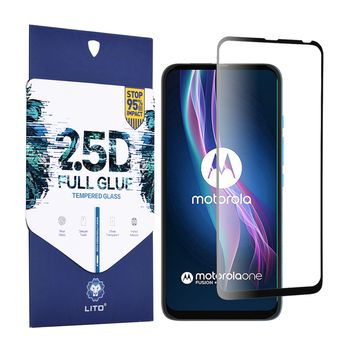 Folie protectie motorola moto one fusion plus - black