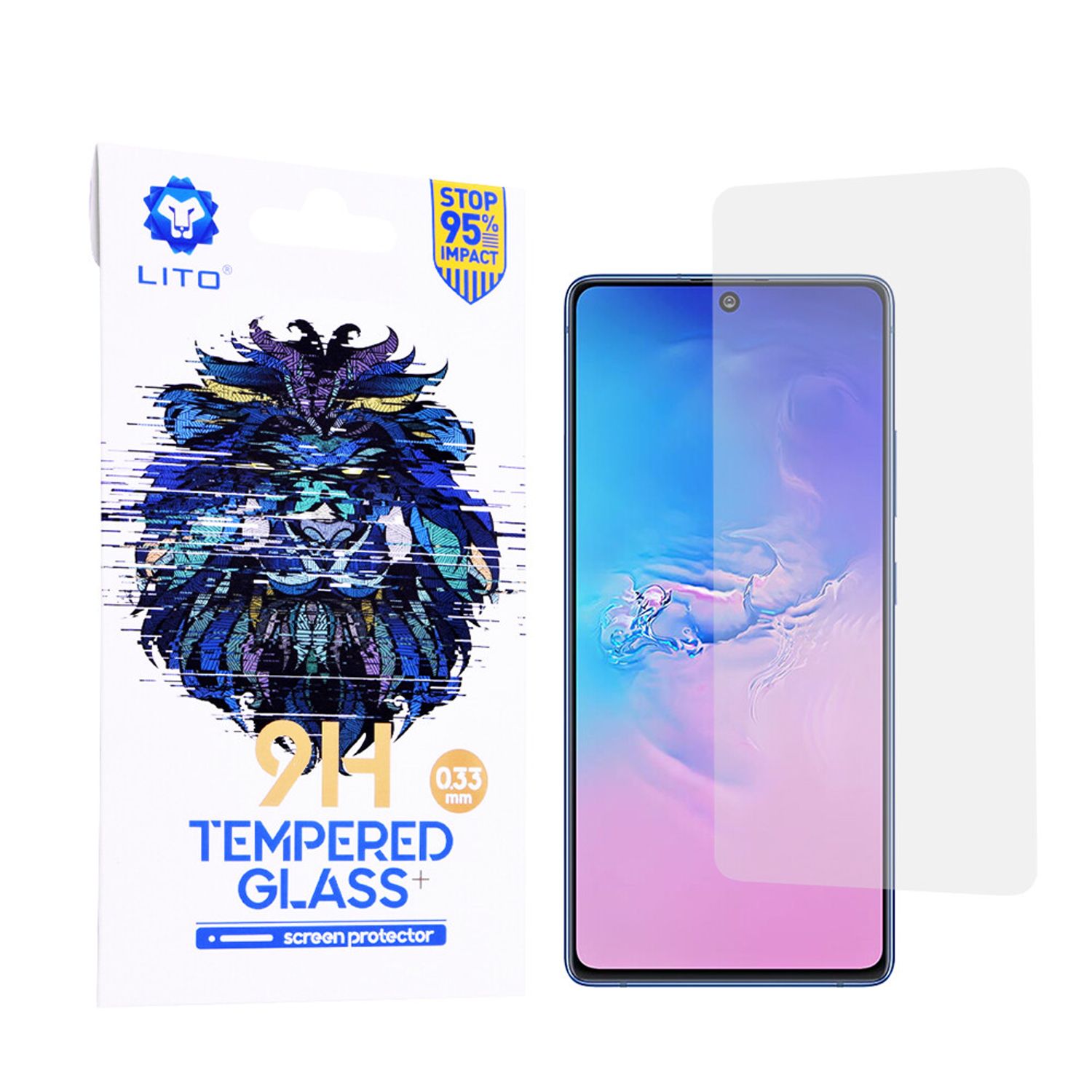 Folie protectie Samsung Galaxy S10 Lite - Clear fotografia produsului
