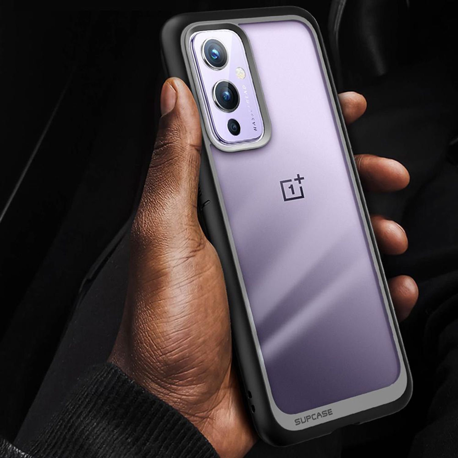 Husa premium Supcase - Unicorn Beetle Style - Oneplus 9 - Black fotografia produsului View 2 L