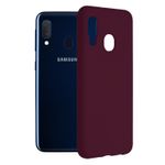Husa premium Techsuit - Soft Edge Silicone - Samsung Galaxy A20e - Plum Violet fotografia produsului